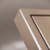 Накладка для розетки с заземлением и защитными шторками S70 Metal (платина) Voltum VLSM000710 VLSM000710 - 3