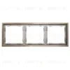 Рамка металлическая на 3 поста S70 Metal (платина) Voltum VLSM120310 VLSM120310 - 4