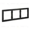 Рамка металлическая на 3 поста S70 Metal (антрацит) Voltum VLSM120312 VLSM120312 - 4