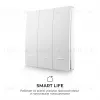 Выключатель кинетический 3кл., IP44, 2,4 ГГц, Smart, бел. Apeyron 04-73 04-73 - 10