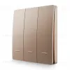 Выключатель кинетический 3кл., IP44, 2,4 ГГц, Smart, беж. Apeyron 04-77 04-77 - 1