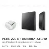Реле с кинетическими выключателями, IP44, Wi-Fi 2,4 ГГц, Smart, 2выкл., 1 реле. чер. Apeyron 04-86 04-86 - 2