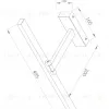 Подсветка для зеркал Maytoni Bris MIR008WL-L12B4K MIR008WL-L12B4K - 7