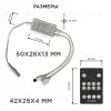 Комплект светодиодной ленты Apeyron 12В 14,4Вт/м smd5050 60д/м IP20 700Лм/м 2,5м 3000К+6500К (коннектор, контроллер) 10-222 10-222 - 10