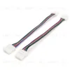 Комплект коннекторов Apeyron (2 клипсы с проводами) для RGB-светодиодной ленты 12В IP20подложка 10мм 09-12 09-12 - 1