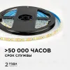 Светодиодная влагозащищенная лента OGM 12В 2835 9,6Вт/м 4000К 840Лм/м 5м IP65 LSE-260 LSE-260 - 3