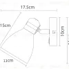 Спот Arte Lamp Fafnir A5047AP-1WH A5047AP-1WH - 4