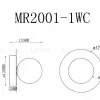 Настенный светильник MyFar July MR2001-1WC MR2001-1WC - 6