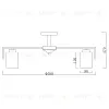 Люстра на штанге Escada Style 1142/7P Silver 1142/7P Silver - 6