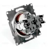 Розетка 1-местная с защитной шторкой Stekker Катрин GLS16-7110-04 49028 49028 - 3