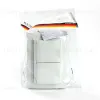Розетка 2-местная с/з с крышкой Stekker Эрна PST16-9015-01 49139 49139 - 8