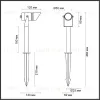 Грунтовый светильник Odeon Light Nature Stima 6648/6GL3 6648/6GL3 - 4