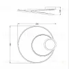 Потолочная люстра Arte Lamp Millo A3893PL-30BK A3893PL-30BK - 3
