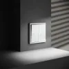Проходной переключатель двухклавишный с подсветкой Voltum S70 VLS020402 (белый матовый) VLS020402 - 6