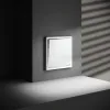 Проходной переключатель одноклавишный с подсветкой Voltum S70 VLS010402 (белый матовый) VLS010402 - 6