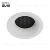 Встраиваемый светильник Arte Lamp Ducre A8095PL-1WH A8095PL-1WH - 2