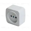Розетка накладная 1-местная Stekker Basic PST10-501-20 50074 50074 - 2