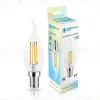 Филаментная светодиодная лампа Ambrella Light Bulbing E14 11W 4000K свеча на ветру 351124 351124 - 3