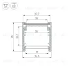 Профиль Arlight LINE-3535-BENT-SIDE-2000 ANOD 055738 055738 - 4