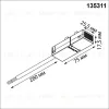 Токопровод (подвод питания) Novotech Port Vector 135311 135311 - 2