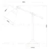 Настольная лампа Arte Lamp 43 A2054LT-1AB A2054LT-1AB - 5