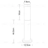 Уличный светильник Arte Lamp 68 A3158PA-1SS A3158PA-1SS - 3