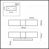 Подсветка для зеркал Odeon Light Tingi 2660/2W 2660/2W - 3
