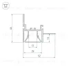 Профиль Arlight FOLED-WALL-2000 023865 023865 - 2