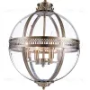 Подвесная люстра DeLight Collection Подвесной светильник Residential A.Brass 4 KM0115P-4M antique brass - 2