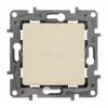 Выключатель кнопочный одноклавишный Legrand Etika 6A 250V белый 672214 672214 - 2