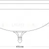 Потолочный светильник Kutek Decor DEC-PLM-3 (P) DEC-PLM-3(P) - 2
