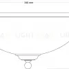 Потолочный светильник Kutek Lido LID-PL-2 (P) LID-PL-2(P) - 2