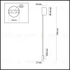 Настенный светодиодный светильник Odeon Light Satellite 3902/5WG 3902/5WG - 4