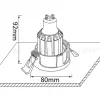 Встраиваемый светильник Crystal Lux CLT 002С1 WH CLT 002C1 WH - 2