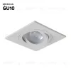 Встраиваемый светильник Crystal Lux CLT 002С1 WH CLT 002C1 WH - 4