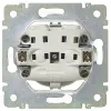 Розетка 2К+3 Legrand Valena 16A 250V с/з со шторками безвинтовой зажим слоновая кость 774122 774122 - 2