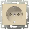 Розетка 2К+3 Legrand Valena 16A 250V с/з со шторками безвинтовой зажим слоновая кость 774122 774122 - 1