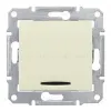 Выключатель одноклавишный 2P с красной подсветкой Schneider Electric Sedna 10A 250V SDN0201147 SDN0201147 - 1