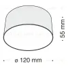 Потолочный светильник Maytoni Zon C032CL-L12W4K C032CL-L12W4K - 4