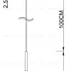 Подвесной светильник Arte Lamp Jupiter Gold A7961SP-1GO A7961SP-1GO - 3