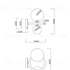 Бра Arte Lamp Albus A7780AP-2AB A7780AP-2AB - 3