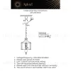 Подвесной светильник Aployt Korin APL.613.06.01 APL.613.06.01 - 2
