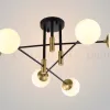 Потолочная люстра Crystal Lux Fidel FIDEL PL6 BLACK FIDEL PL6 BLACK - 3