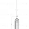 Подвесной светильник Maytoni Antic MOD302PL-01W MOD302PL-01W - 5