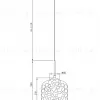 Подвесной светильник Maytoni Dolce MOD001PL-01CFL MOD001PL-01CFL - 4
