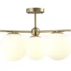 Люстра на штанге Crystal Lux FELIZ SP-PL3 BRONZE/WHITE FELIZ SP-PL3 BRONZE/WHITE - 2
