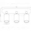 Спот Arte Lamp Aquarius A3226PL-3WH A3226PL-3WH - 3