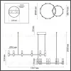 Подвесная люстра Odeon Light Candel 5009/98LA 5009/98LA - 2