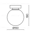Бра Maytoni Basic form MOD321WL-01B MOD321WL-01B - 3