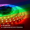 Комплект светодиодной ленты Apeyron 12В 14.4Вт/м smd 5050 60 д/м IP20 5 м RGB (блок, коннектор, контроллер) 10-33 10-33 - 10
